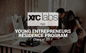 XRC Labs Young Entrepreneurs Residence Program