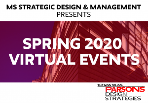 Spring 2020 Virtual Events