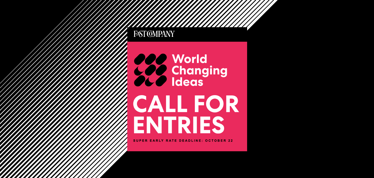 MS SDM Fast Company's World Change Ideas Awards MS Strategic Design