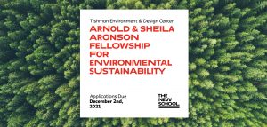 Aronson Fellowship  for Environmental Sustainability