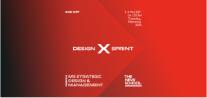 Design Sprints Kick Off