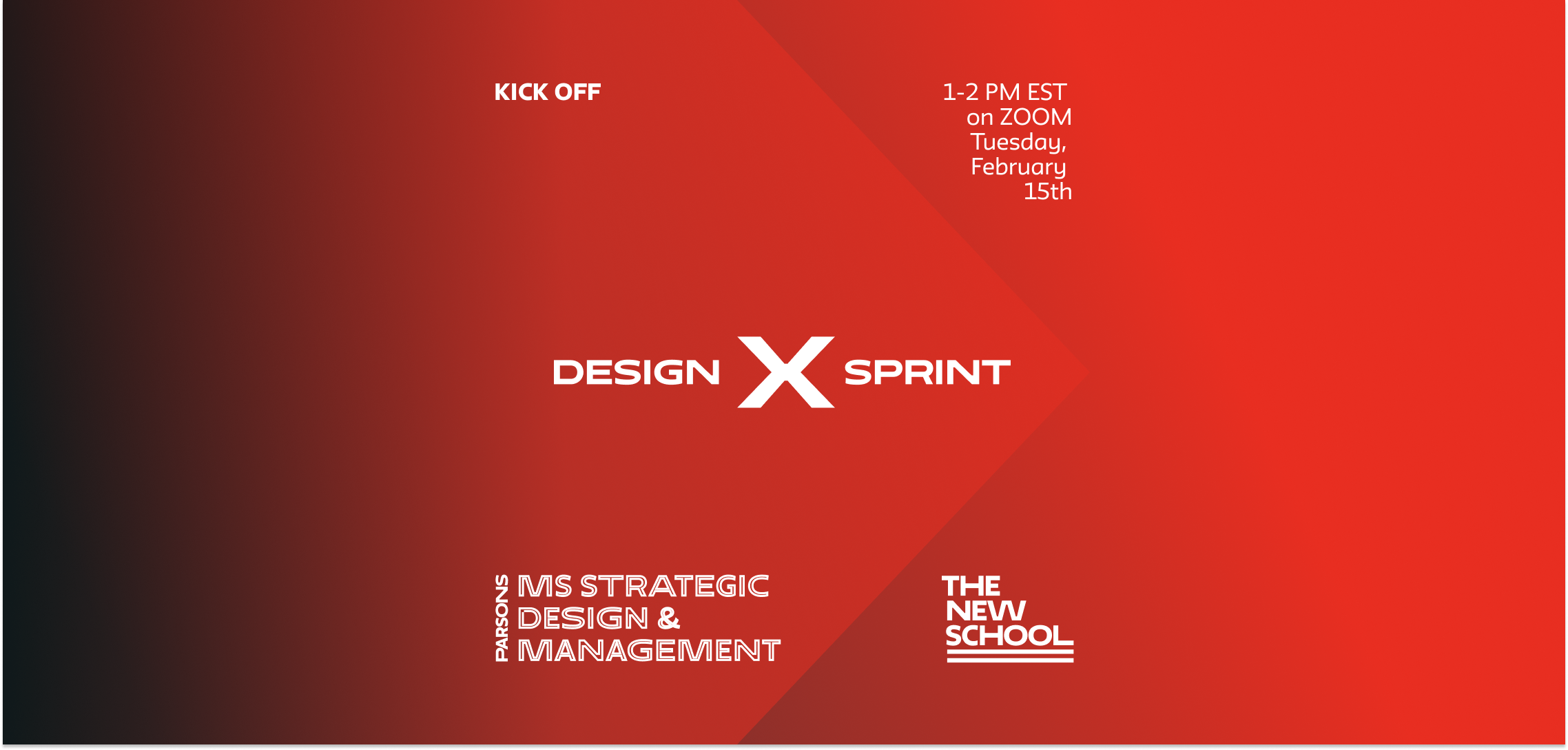 MS SDM Design Sprints Kick Off MS Strategic Design Management