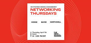 Networking Thursdays: Session with Hodge, Bayer, and Northwell