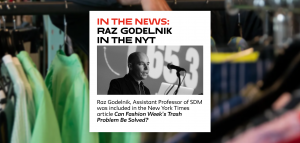 In the News – Raz Godelnik in the NYT