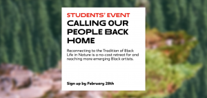 Students’ Event: Calling Our People Back Home