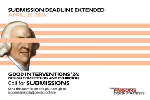 Open Call: Good Interventions ’24 Design Competition and Exhibition