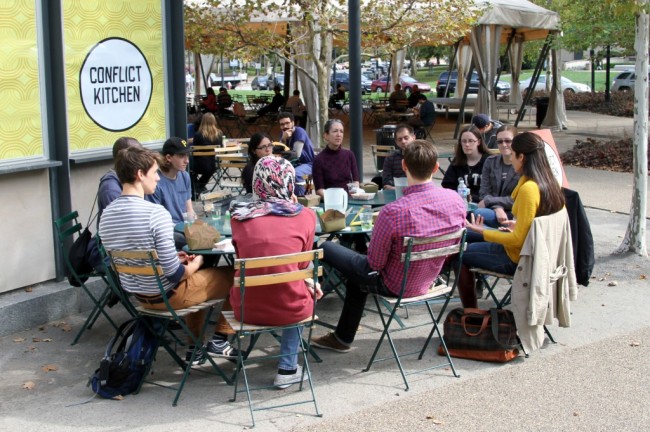 Public Spaces and Agonistic Pluralism in Political Design: The Case of "Conflict Kitchen"