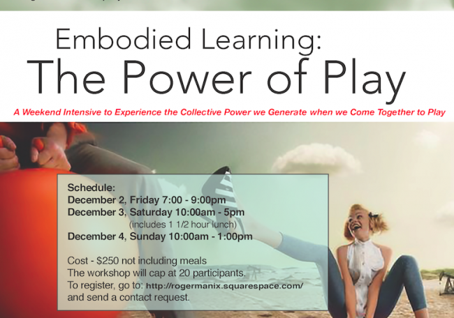 Embodied Learning: The Power of Play
