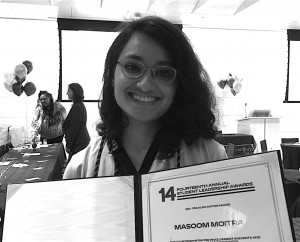 DUE Student Masoom Moitra Wins ‘Social Justice Leadership Award’